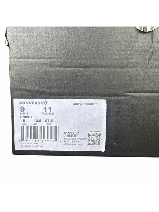 ⭐Converse Chuck Taylor XXHi Sz 9 Men\'s Knee-high Boots Sneaker Black A12325C New main image 6